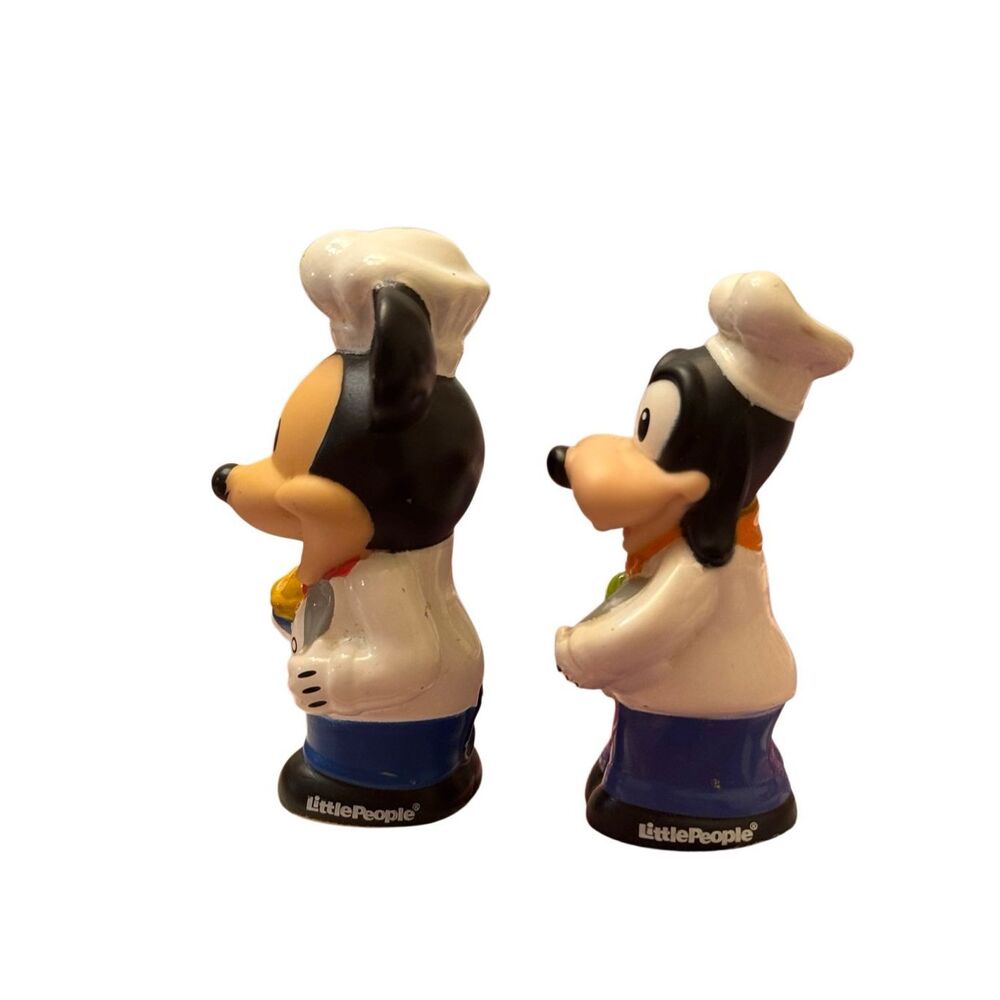 Fisher Price Little People Disney Chef Mickey Mouse & Chef Goofy - Picture 4 of 5
